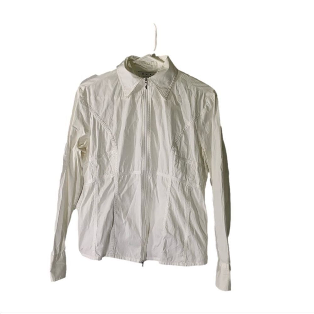 CAbi Medium White Jacket‎